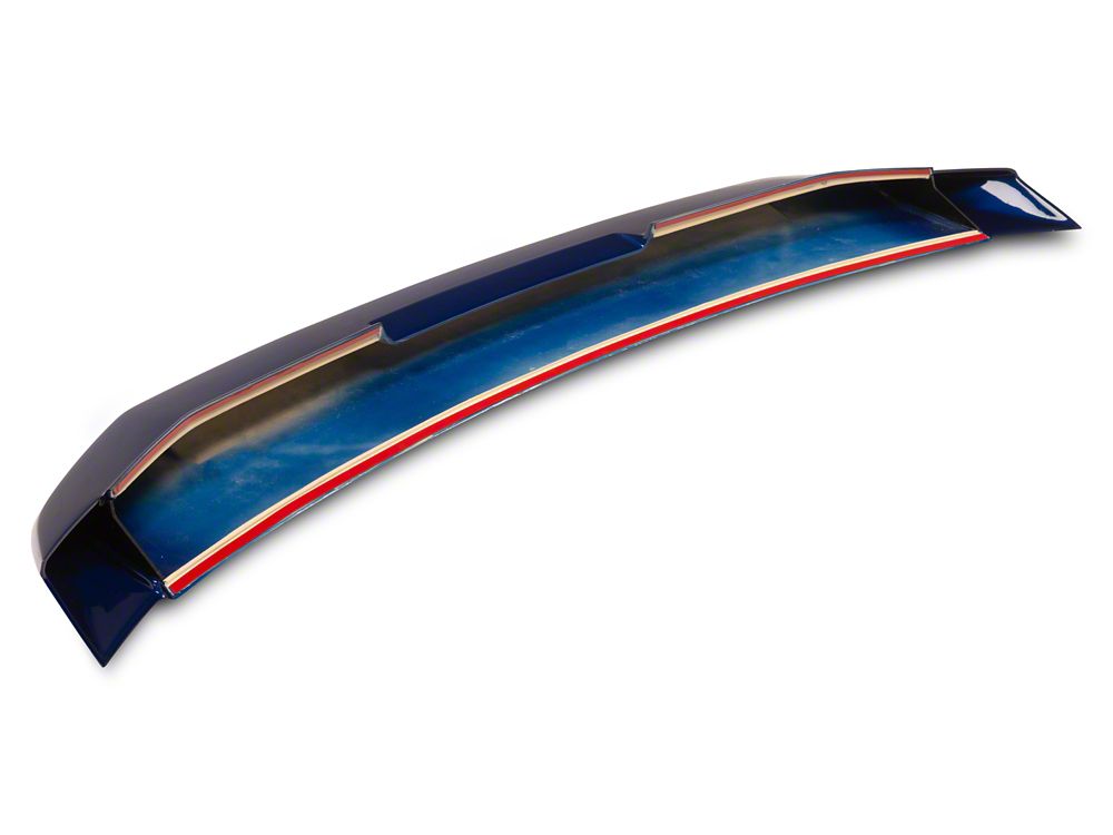 MMD GT500 Style Rear Spoiler; Pre-Painted (10-14 Mustang)