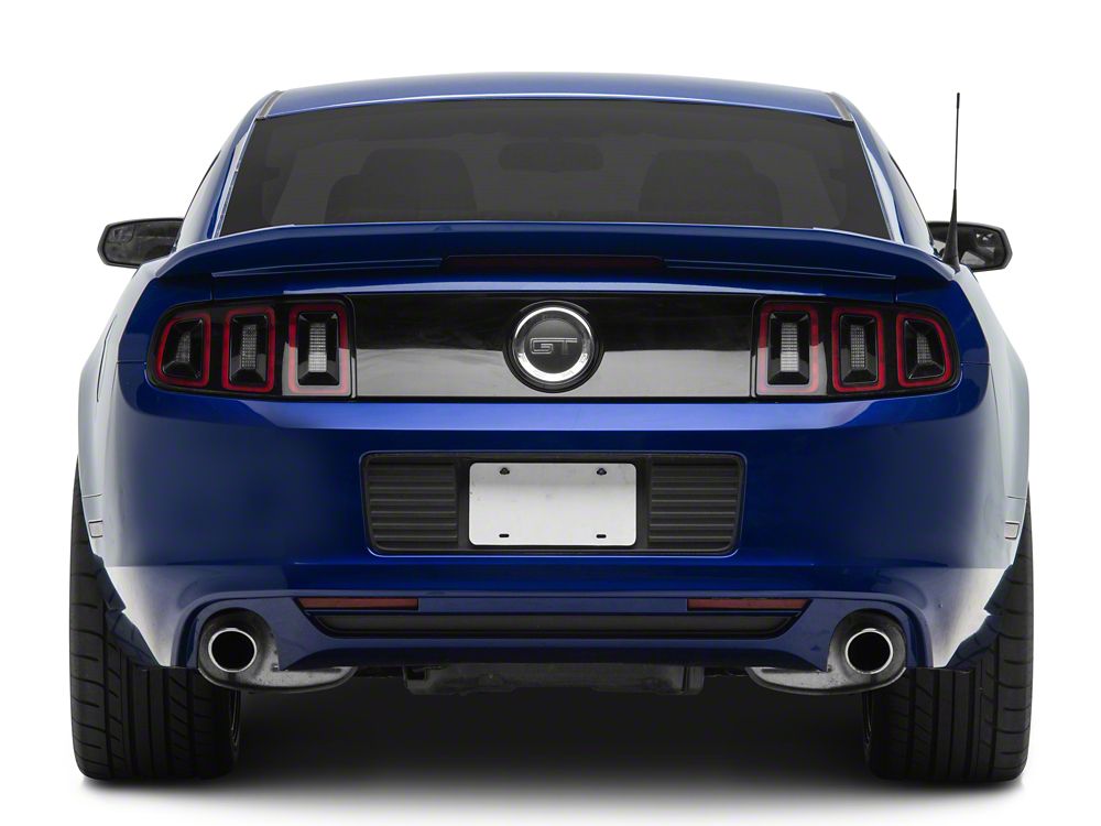 MMD GT500 Style Rear Spoiler; Pre-Painted (10-14 Mustang)