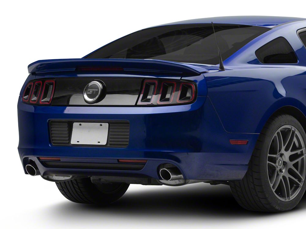 MMD GT500 Style Rear Spoiler; Pre-Painted (10-14 Mustang)
