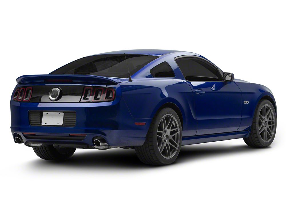 MMD GT500 Style Rear Spoiler; Pre-Painted (10-14 Mustang)