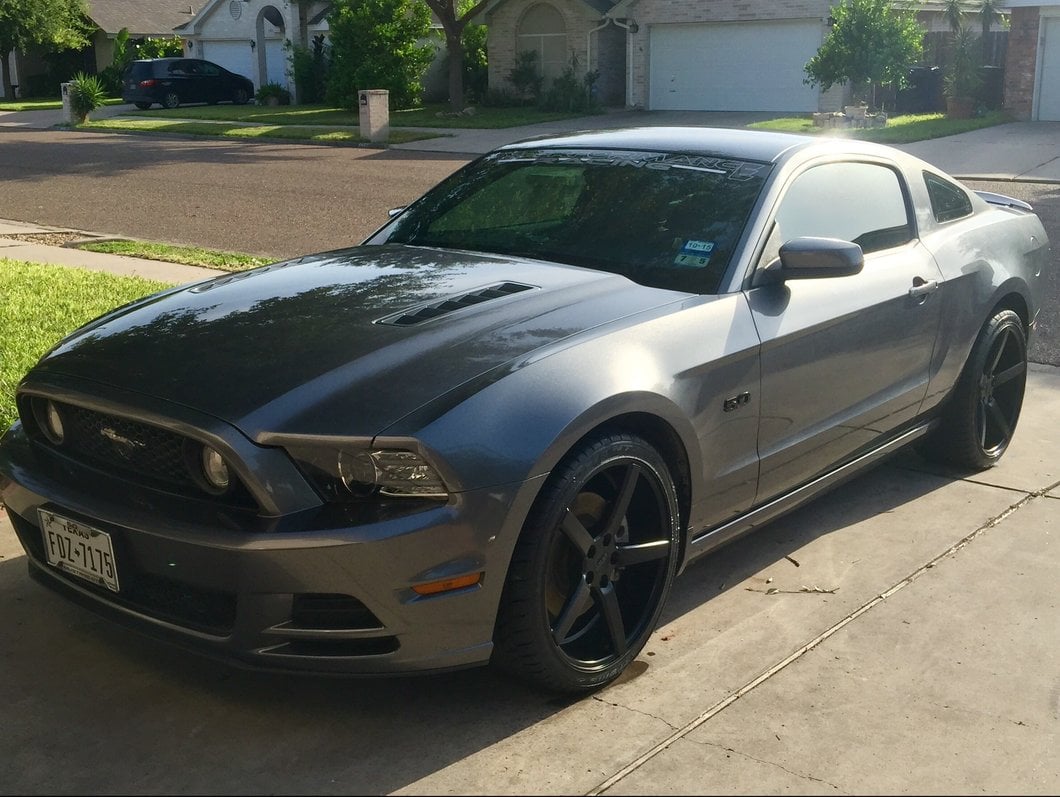 MMD 551C Matte Black Wheel; 20x8.5; 35mm Offset (10-14 Mustang)