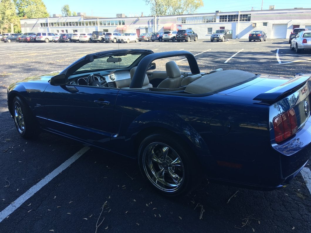 MMD Styling Bar; Charcoal (05-09 Mustang Convertible)