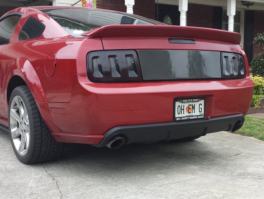 MMD by FOOSE Rear Valance Diffuser (05-09 Mustang GT)