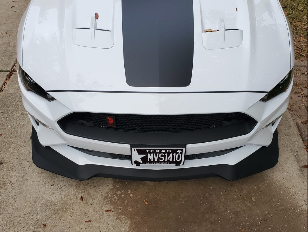 MMD Non-Performance Pack Chin Spoiler Adapter for MMD and RTR Chin Spoilers (18-23 Mustang GT, EcoBoost)