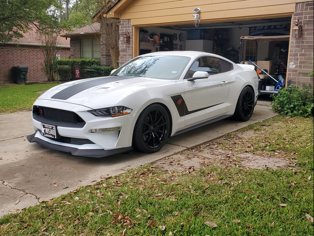MMD Non-Performance Pack Chin Spoiler Adapter for MMD and RTR Chin Spoilers (18-23 Mustang GT, EcoBoost)