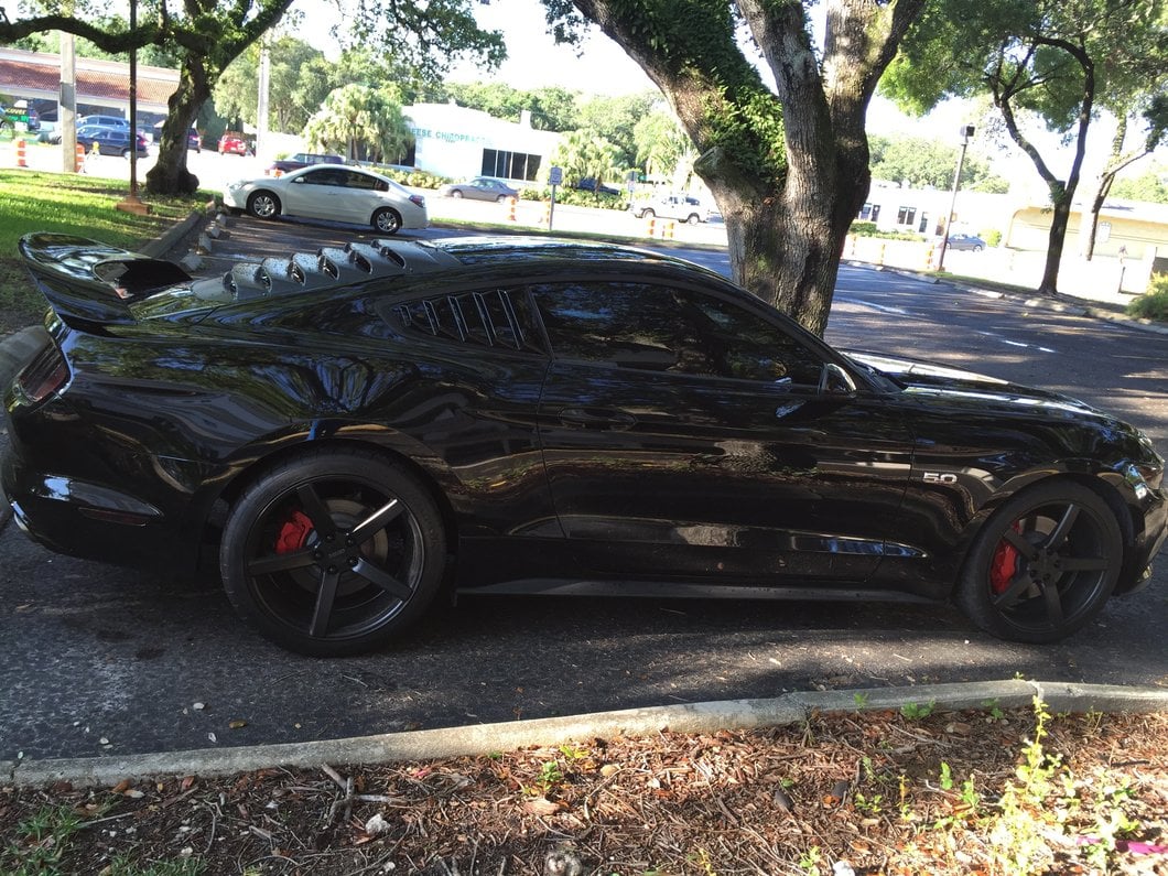 MMD 551C Matte Black Wheel; 20x8.5; 35mm Offset (15-23 Mustang GT, EcoBoost, V6)