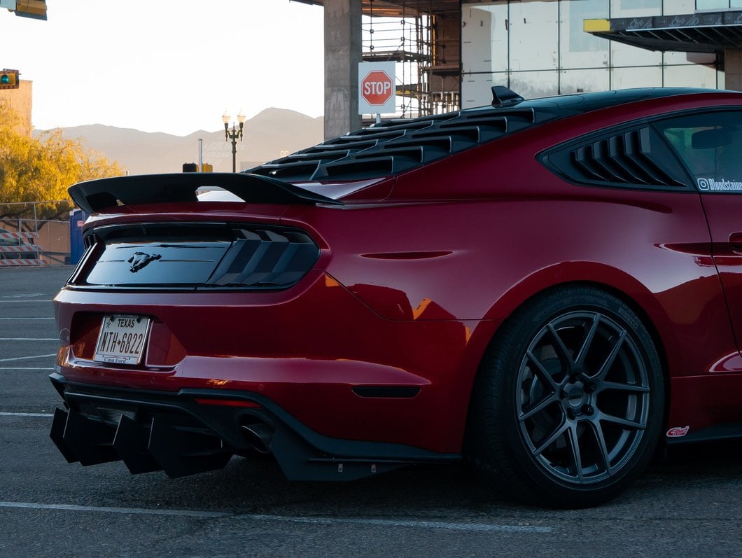 MMD Zeven Charcoal Wheel; 19x8.5; 35mm Offset (15-23 Mustang GT, EcoBoost, V6)