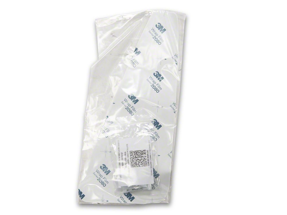 MMD Classic Quarter Window Louvers; Satin Black (05-09 Mustang Coupe)