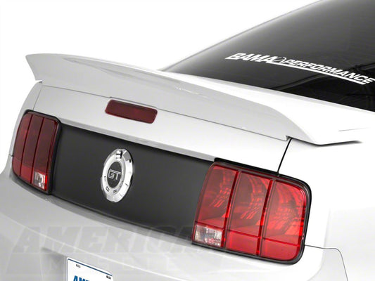MMD Ducktail Spoiler; Unpainted (05-09 Mustang)