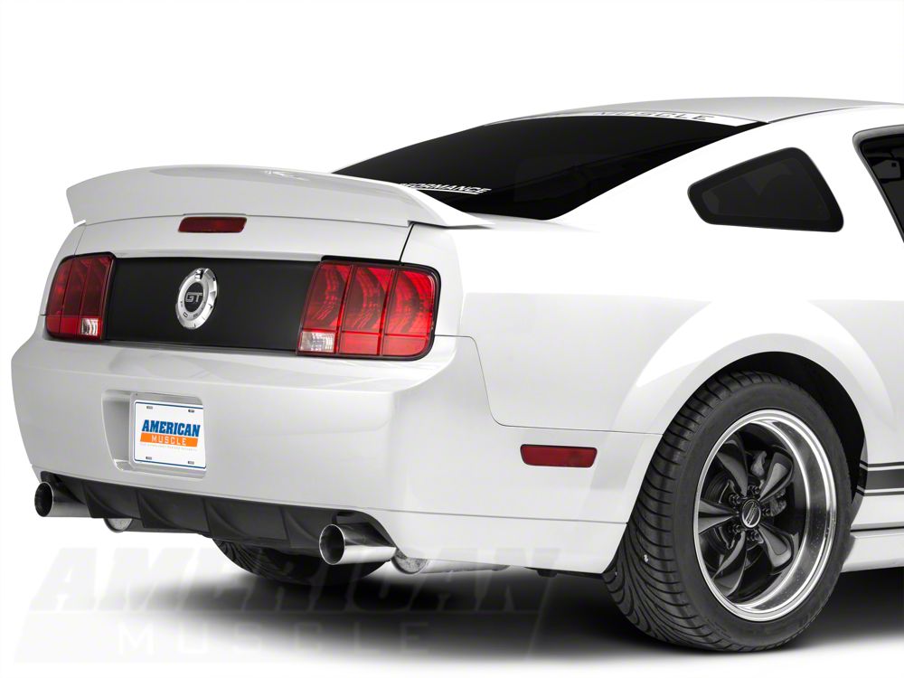 MMD Ducktail Spoiler; Unpainted (05-09 Mustang)