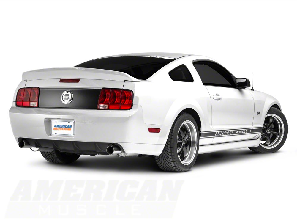 MMD Ducktail Spoiler; Unpainted (05-09 Mustang)