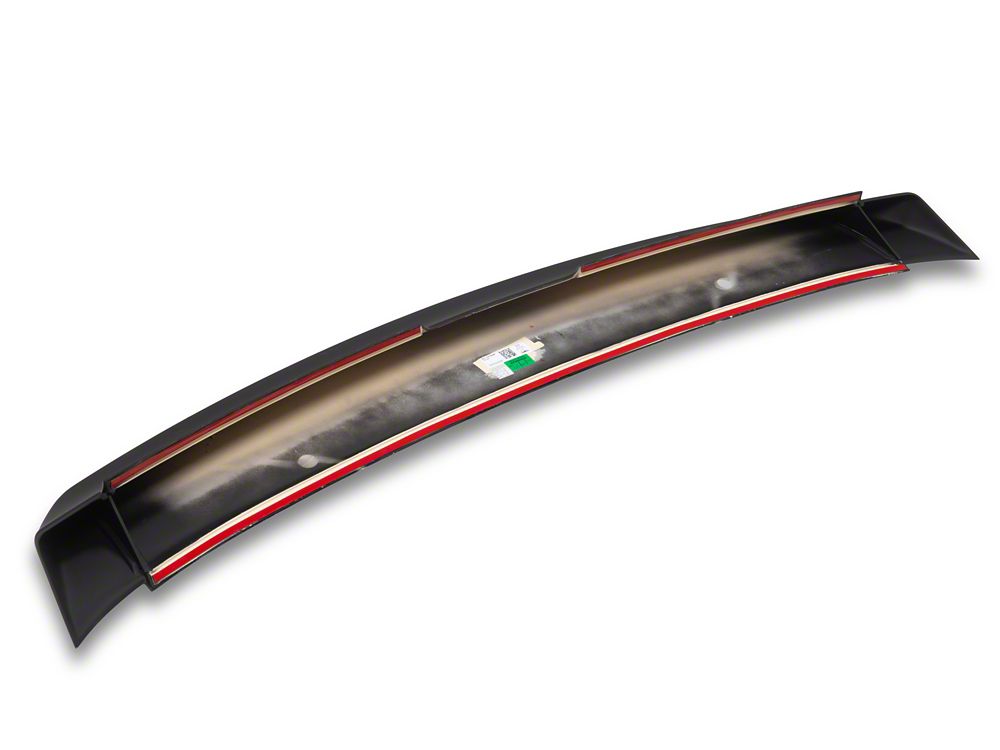 MMD Ducktail Rear Spoiler; Satin Black (05-09 Mustang)