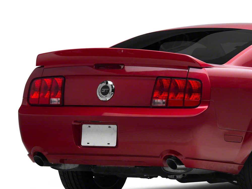 MMD Ducktail Rear Spoiler; Pre-Painted (05-09 Mustang)
