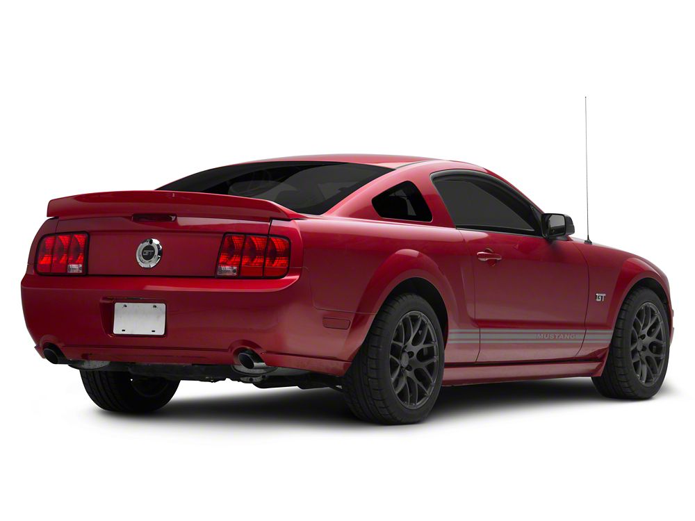 MMD Ducktail Rear Spoiler; Pre-Painted (05-09 Mustang)