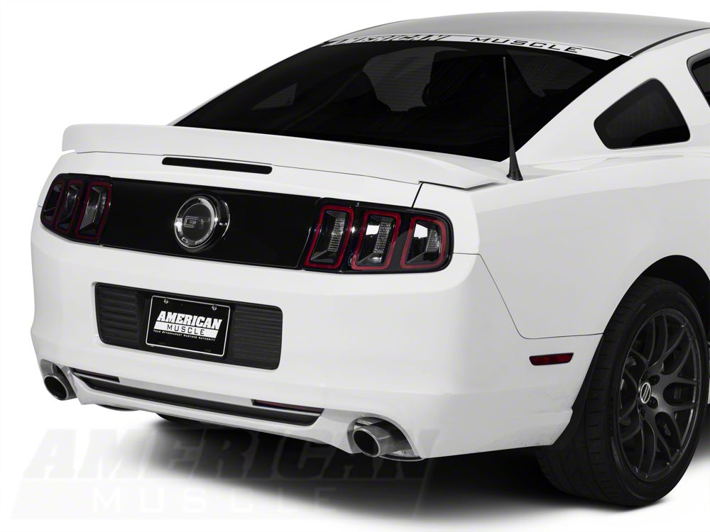 MMD Ducktail Spoiler; Unpainted (10-14 Mustang)