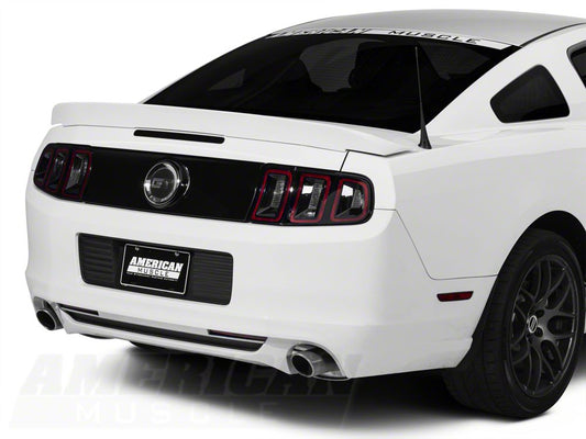 MMD Ducktail Spoiler; Unpainted (10-14 Mustang)