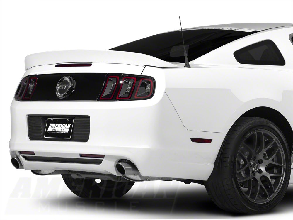 MMD Ducktail Spoiler; Unpainted (10-14 Mustang)