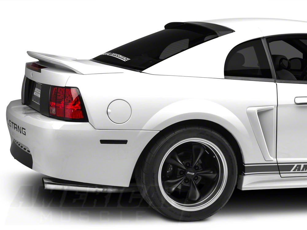 MMD Roof Spoiler; Matte Black (94-04 Mustang Coupe)