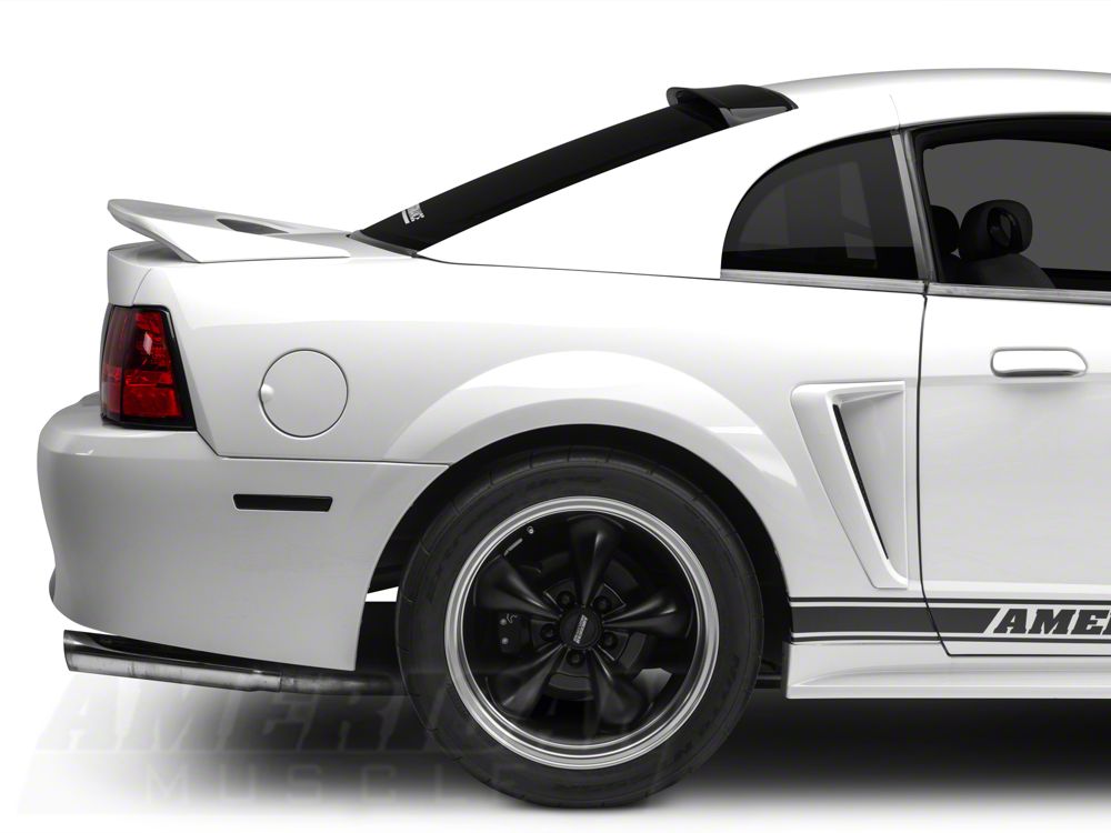 MMD Roof Spoiler; Matte Black (94-04 Mustang Coupe)