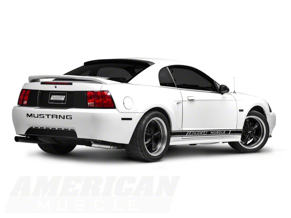 MMD Roof Spoiler; Matte Black (94-04 Mustang Coupe)