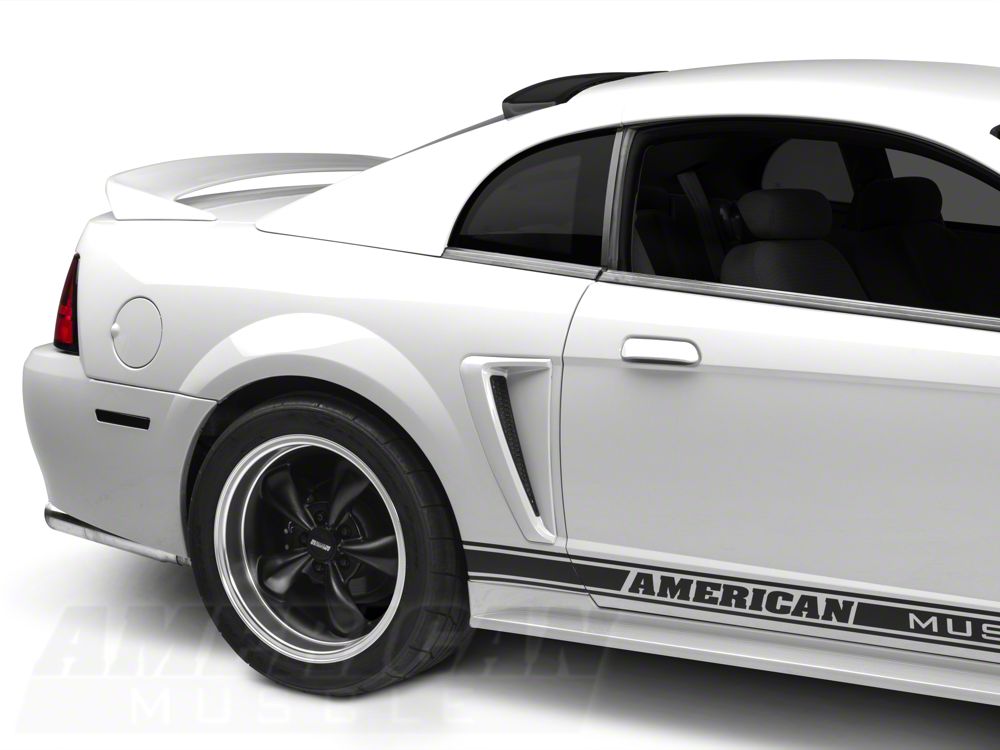 MMD Roof Spoiler; Matte Black (94-04 Mustang Coupe)
