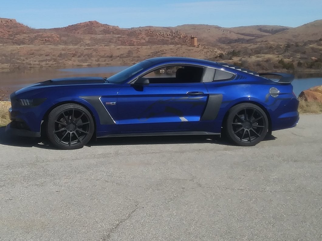 MMD Axim Charcoal Wheel; 20x8.5; 35mm Offset (15-23 Mustang GT, EcoBoost, V6)