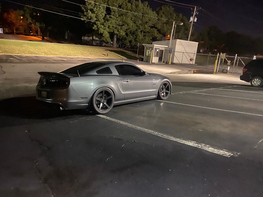 MMD 551C Matte Black Wheel; 20x8.5; 35mm Offset (10-14 Mustang)