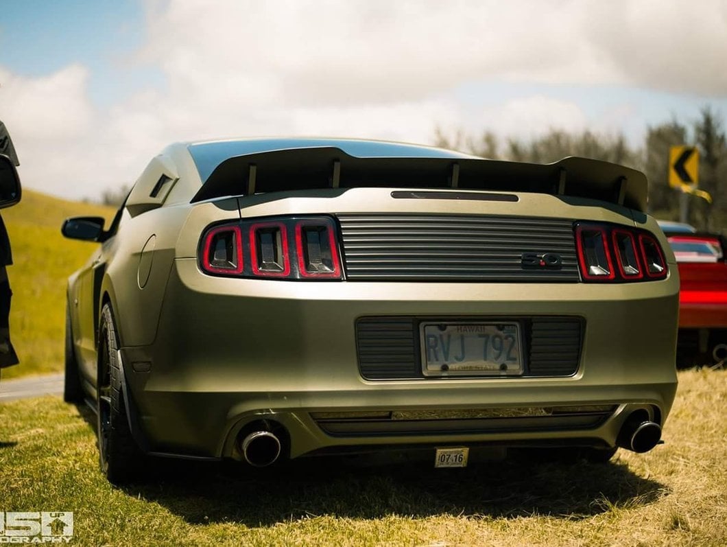 MMD Downforce Aluminum Rear Spoiler (10-14 Mustang)