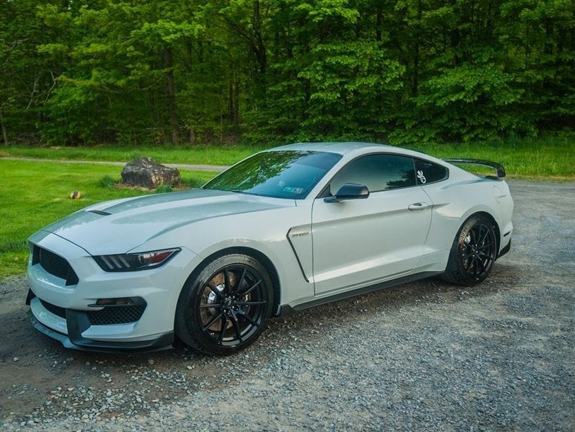 MMD Roof Spoiler; Matte Black (15-23 Mustang Fastback)