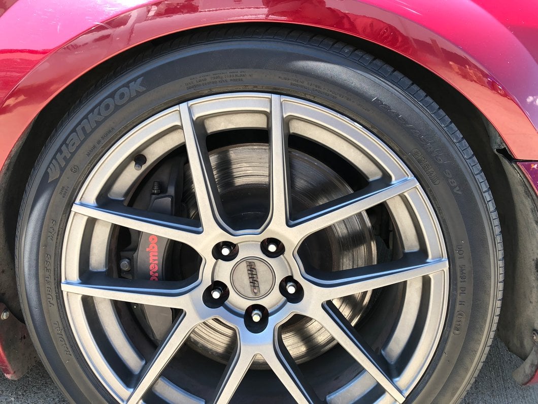 MMD Zeven Charcoal Wheel; 19x8.5; 35mm Offset (05-09 Mustang)