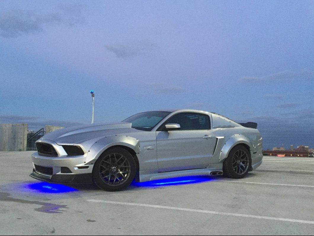 MMD Downforce Aluminum Rear Spoiler (10-14 Mustang)