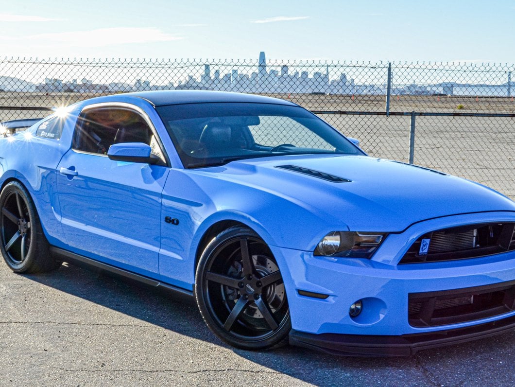 MMD 551C Matte Black Wheel; 20x8.5; 35mm Offset (10-14 Mustang)