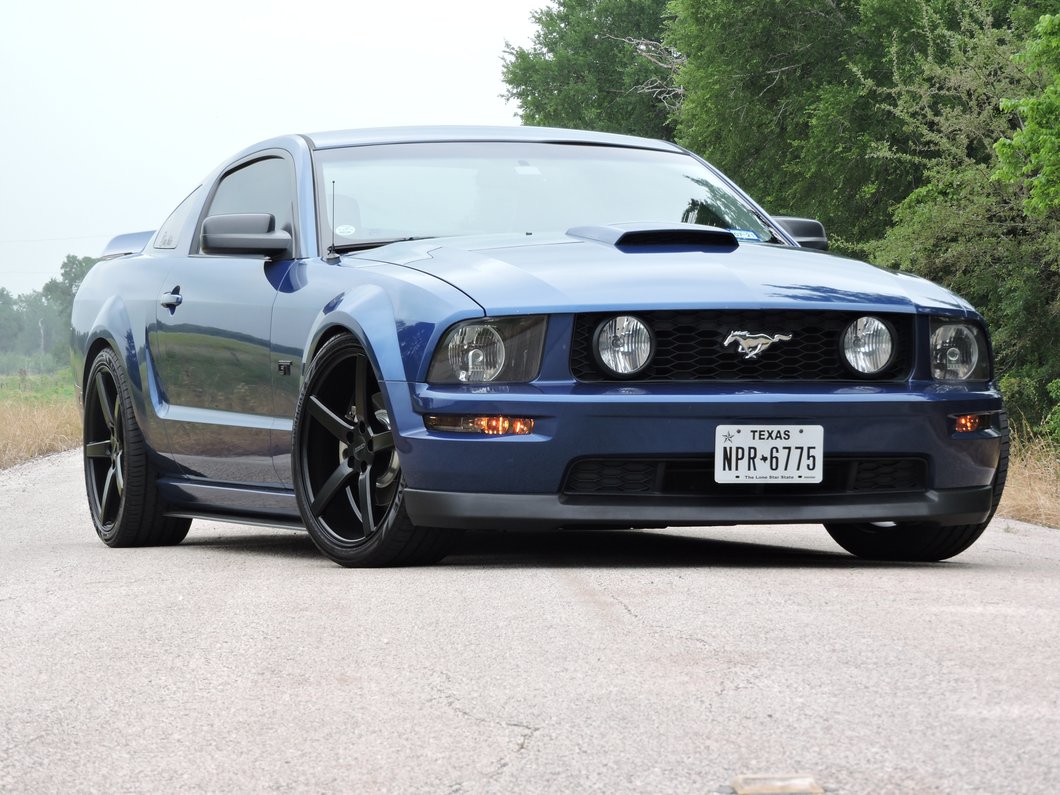 MMD 551C Matte Black Wheel; 20x8.5; 35mm Offset (05-09 Mustang)