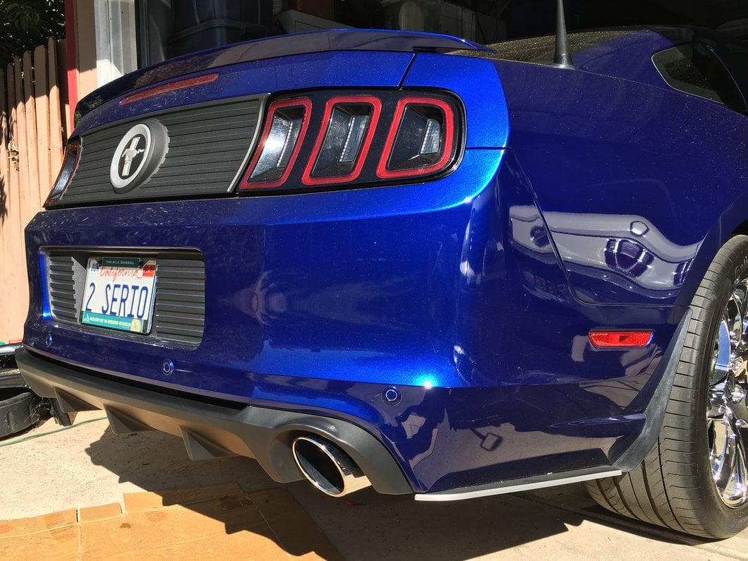 MMD by FOOSE Rear Valance Diffuser (13-14 Mustang GT, V6)