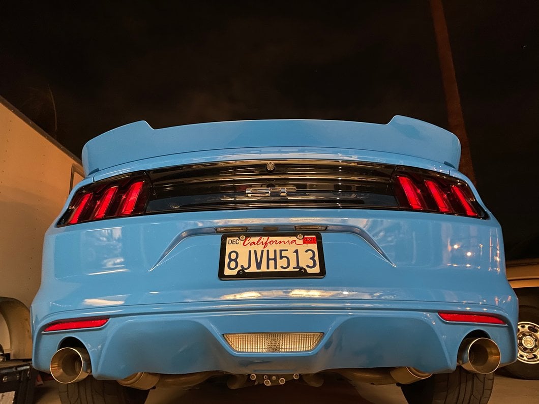 MMD Base Bumper Rear Diffuser (15-17 Mustang Non-Premium)