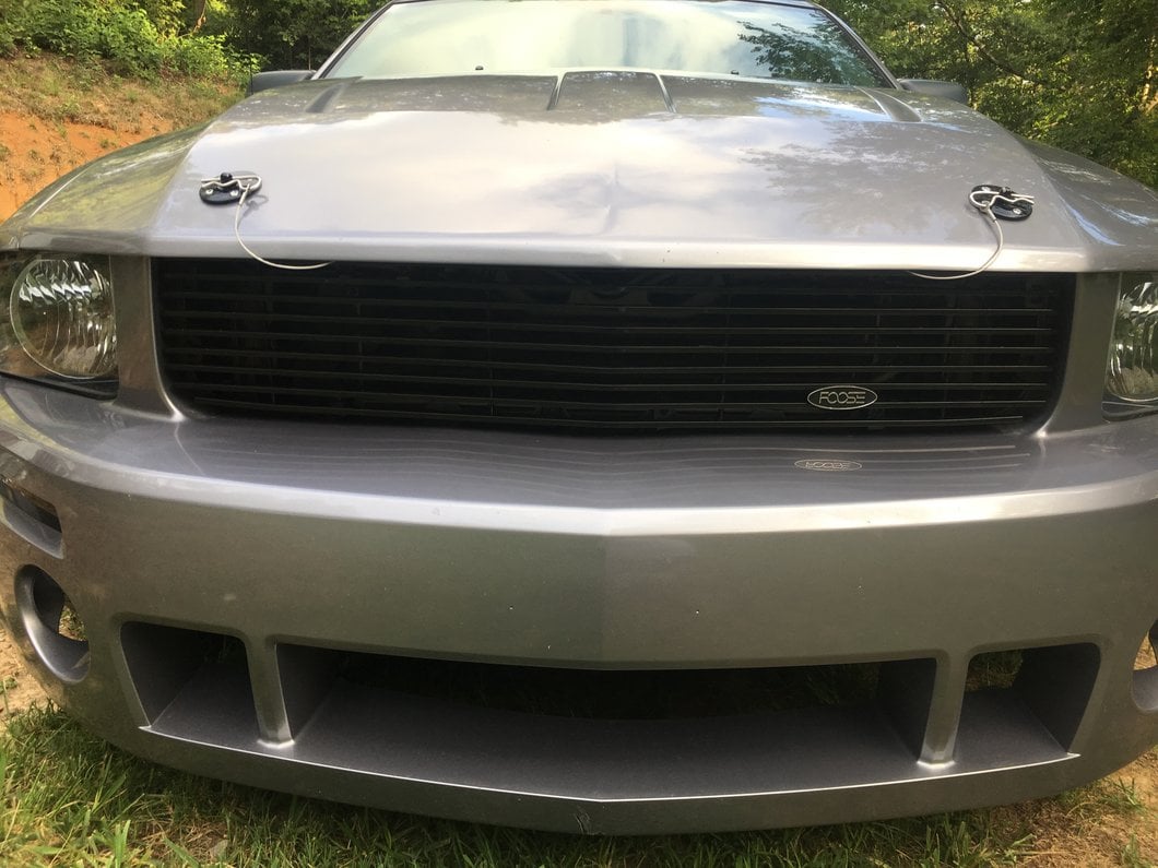 MMD by FOOSE Billet Upper Replacement Grille; Black (05-09 Mustang GT)