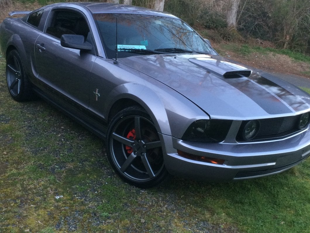 MMD 551C Charcoal Wheel; 20x8.5; 35mm Offset (05-09 Mustang)