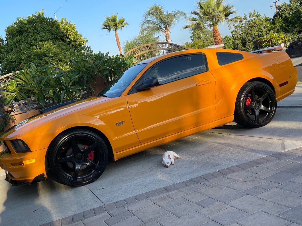 MMD 551C Matte Black Wheel; 20x8.5; 35mm Offset (05-09 Mustang)