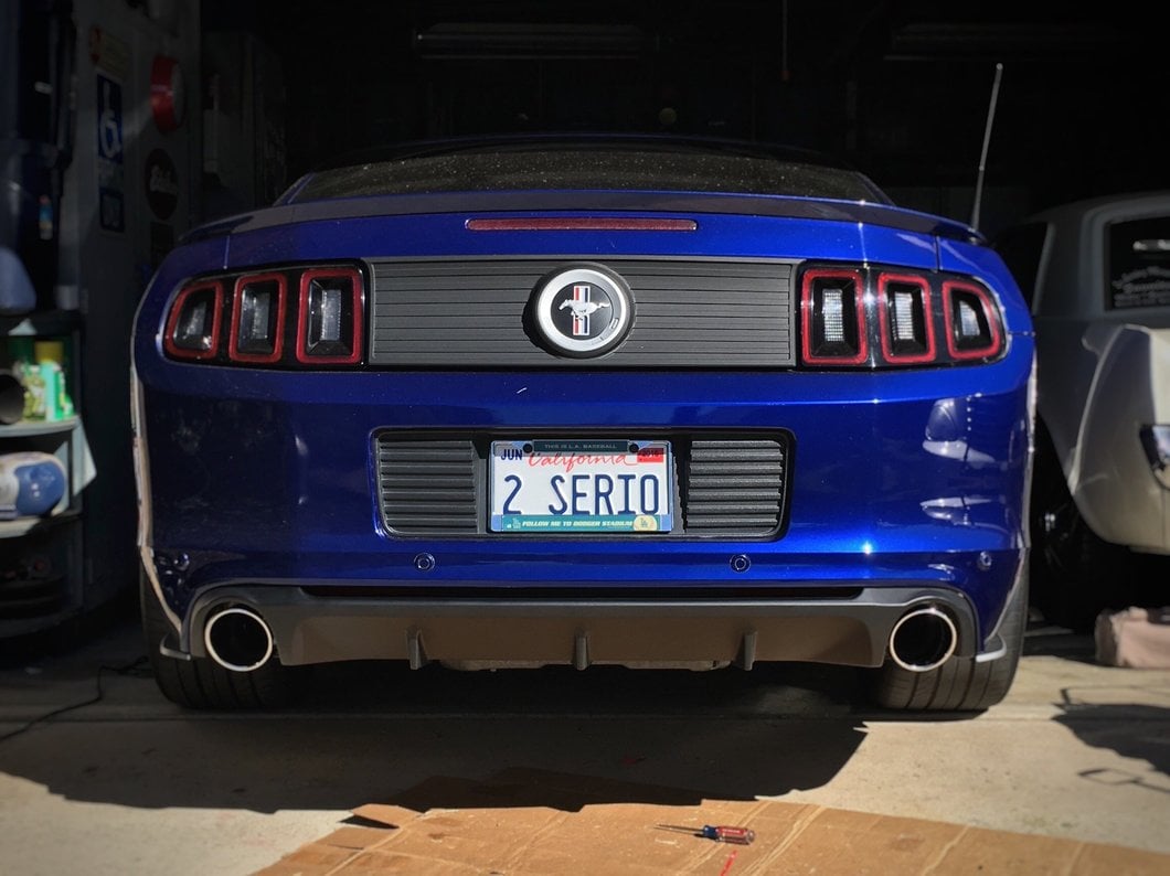 MMD by FOOSE Rear Valance Diffuser (13-14 Mustang GT, V6)