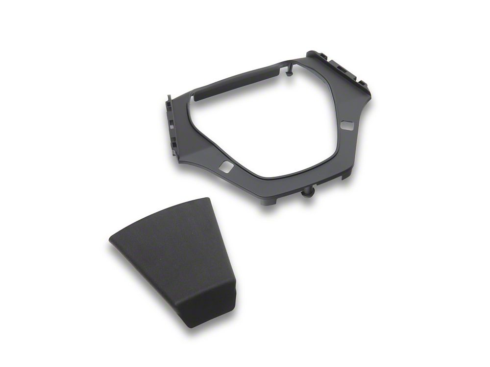 MMD GTC Steering Wheel; Carbon with Red Stripe (16-24 Camaro)