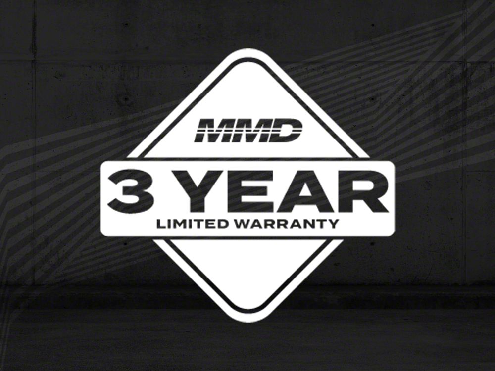MMD Tailgate Spoiler; Satin Black (19-25 Silverado 1500 w/o MultiFlex Tailgate)