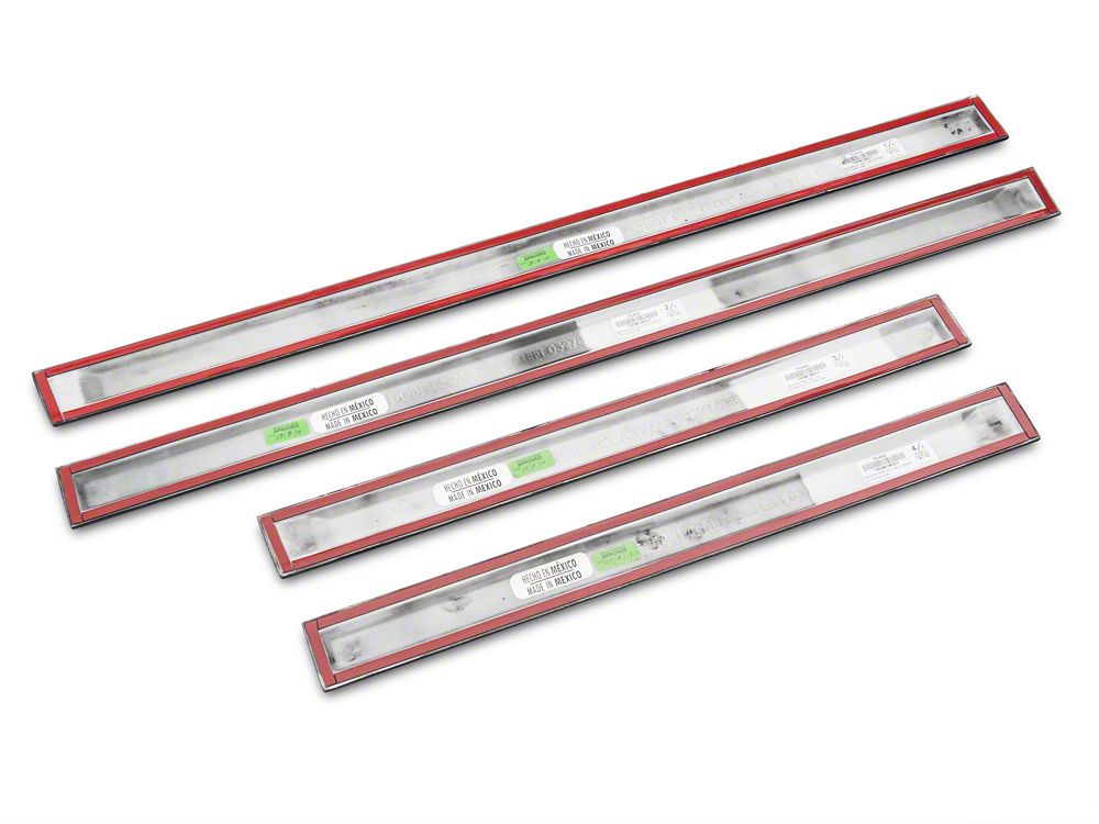 MMD Rugged Look Body Side Moldings; Matte Black (09-18 RAM 1500 Crew Cab)