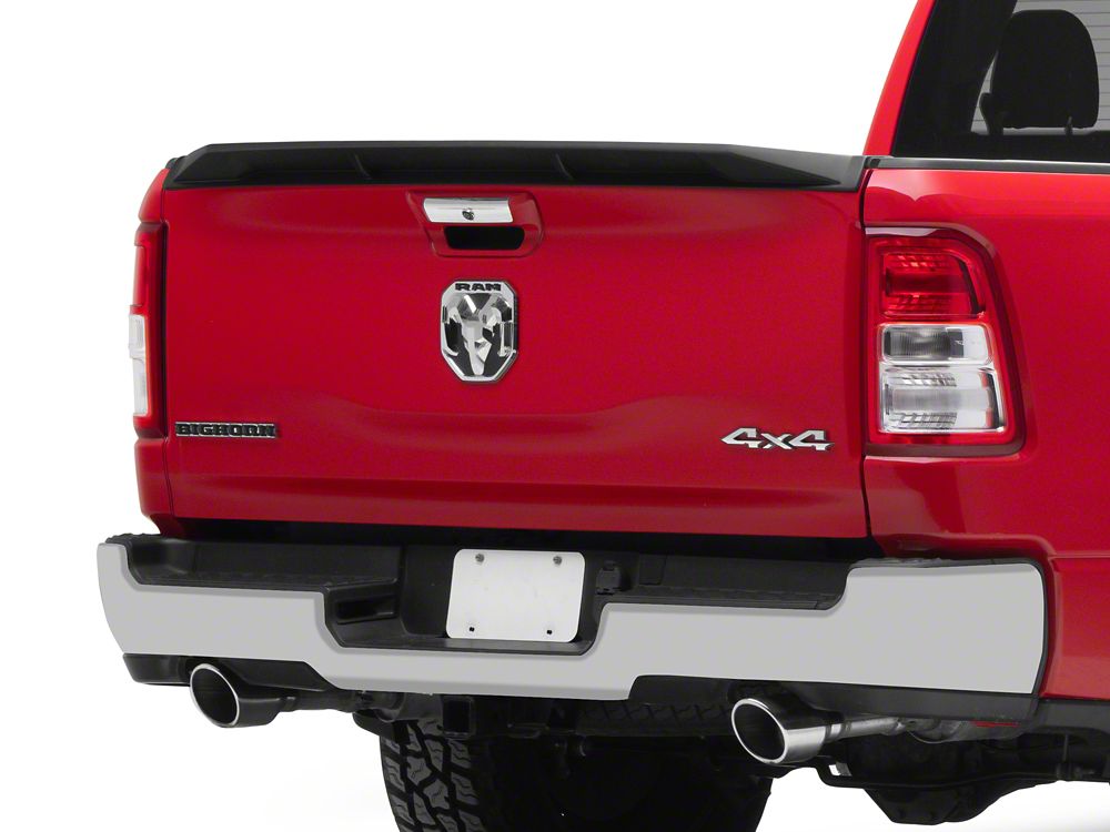 MMD Tailgate Spoiler; Satin Black (19-25 RAM 1500)