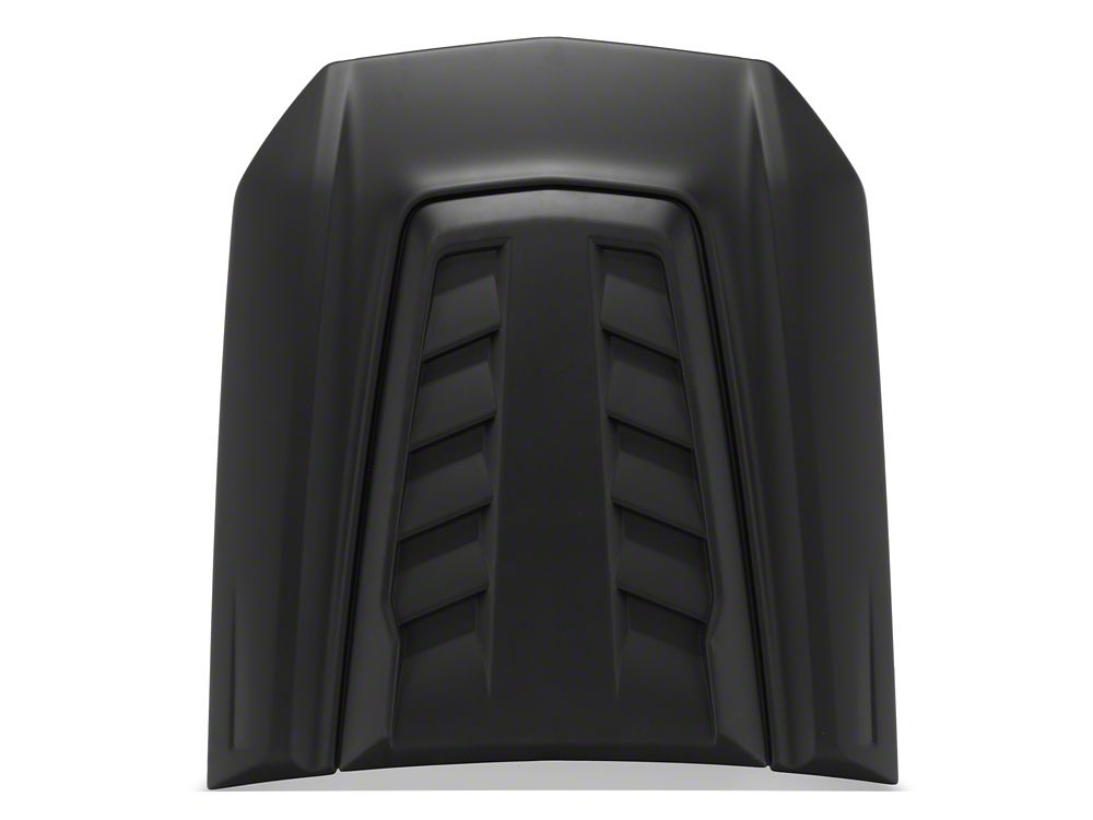 MMD Hood Scoop; Satin Black (19-21 Silverado 1500; 2022 Silverado 1500 LTD)