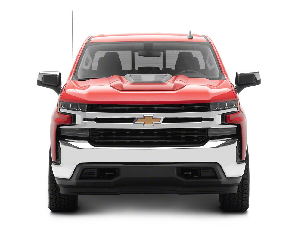 MMD Hood Scoop; Pre-Painted (19-21 Silverado 1500; 2022 Silverado 1500 LTD)
