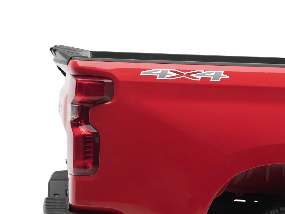 MMD Tailgate Spoiler; Satin Black (19-25 Silverado 1500 w/o MultiFlex Tailgate)