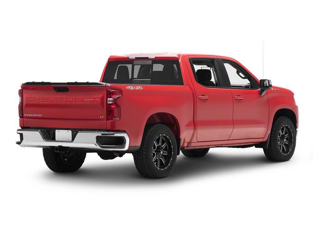 MMD Tailgate Spoiler; Satin Black (19-25 Silverado 1500 w/o MultiFlex Tailgate)