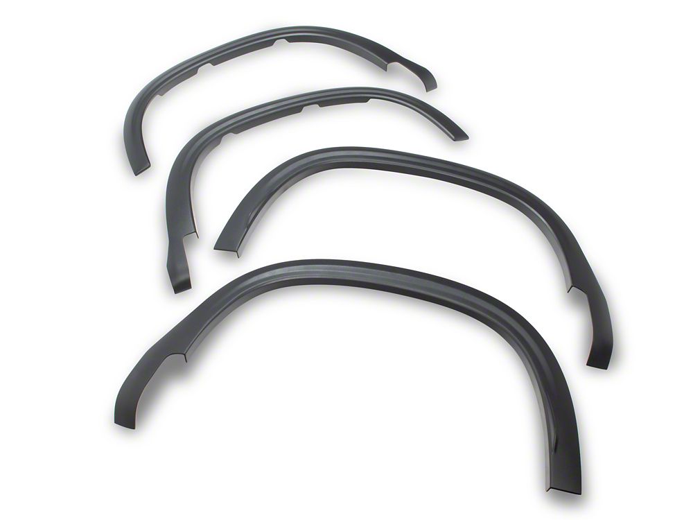 MMD OE Style Fender Flares; Satin Black (19-25 Silverado 1500)