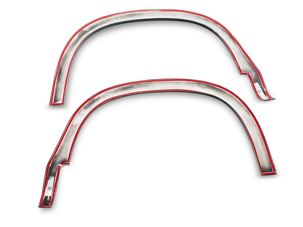 MMD OE Style Fender Flares; Satin Black (19-25 Silverado 1500)