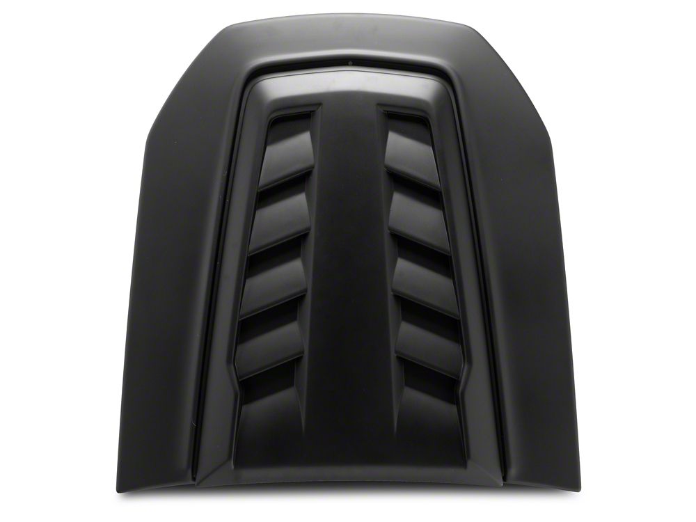 MMD Hood Scoop; Satin Black (19-21 Sierra 1500; 2022 Sierra 1500 Limited)